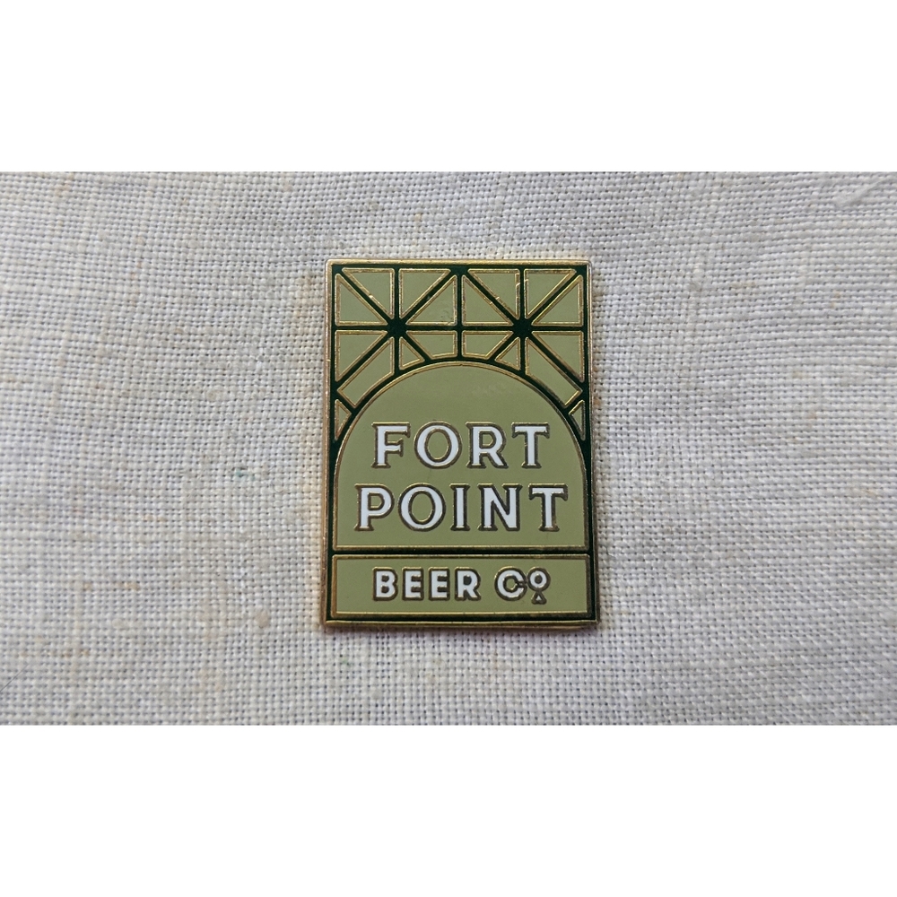 Fort Point Beer Co. Enamel Pinback Pin